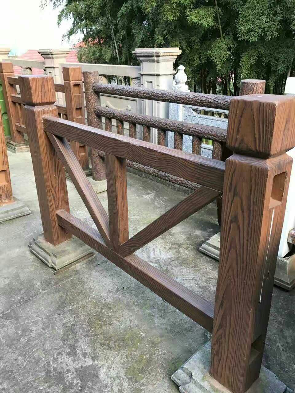 仿木水泥护栏